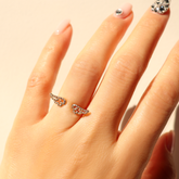 14K Gold Baby Angel Ring Gift for Women. Gift For Mom. Gift For Girlfriend
